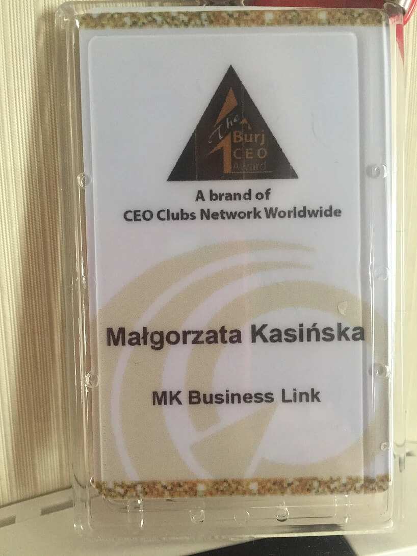 MK Business Link na The Burj CEO Awards